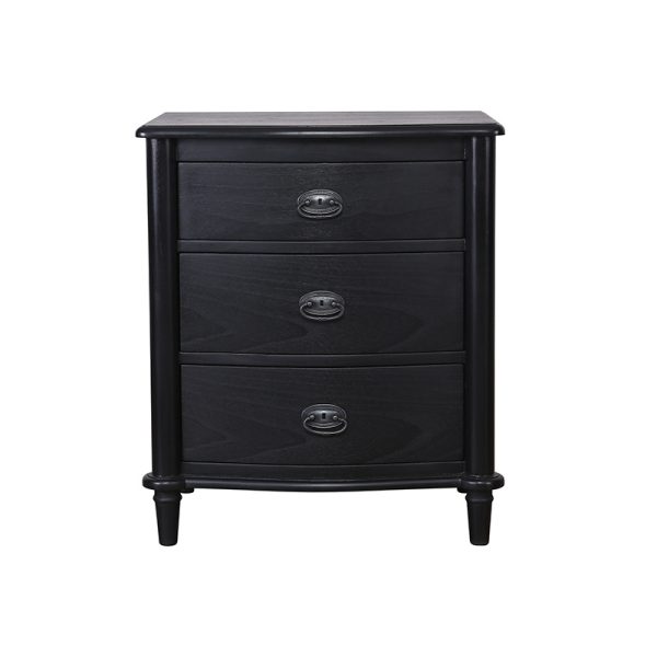 French Bedside 3 Drawer