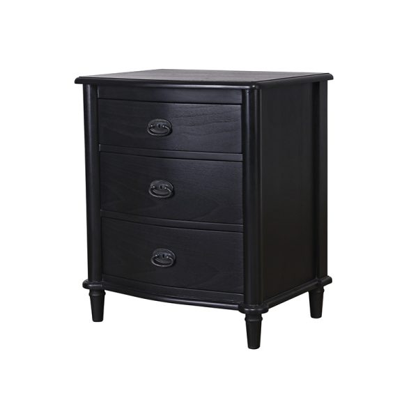 French Bedside 3 Drawer - Image 2