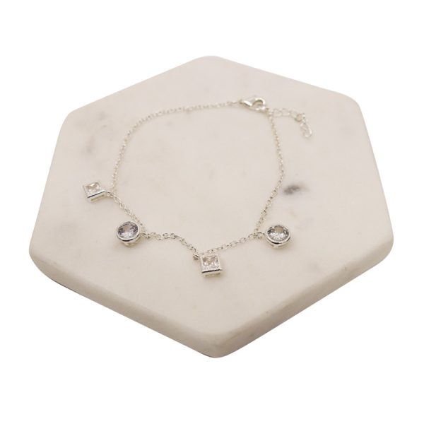 Brass & CZ Bracelet - Image 3